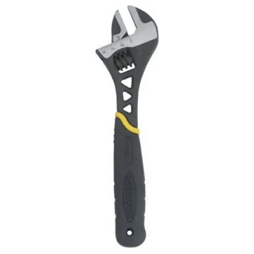 Stanley Adjustable Wrench (Max Grip) Black Handle - KHM Megatools Corp. Main image
