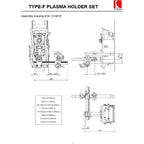 Koike Type-F Plasma Torch Holder Set - KHM Megatools Corp.