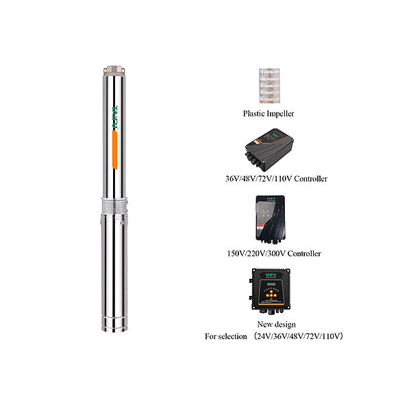 Taifu Hybrid Solar Deep Well Pump 3" - ToolsSavvy.ph Main image