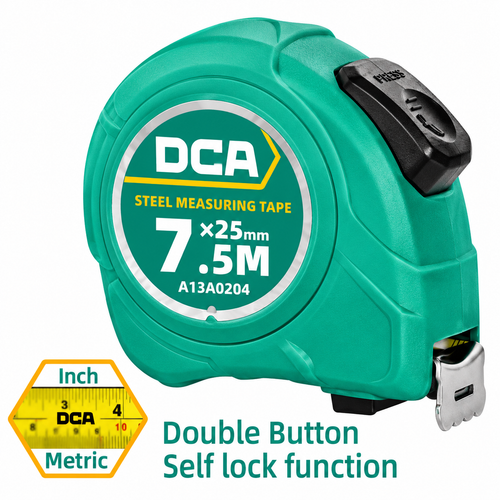DCA A13A020 Steel Tape Measure (Auto Lock / Self Lock)