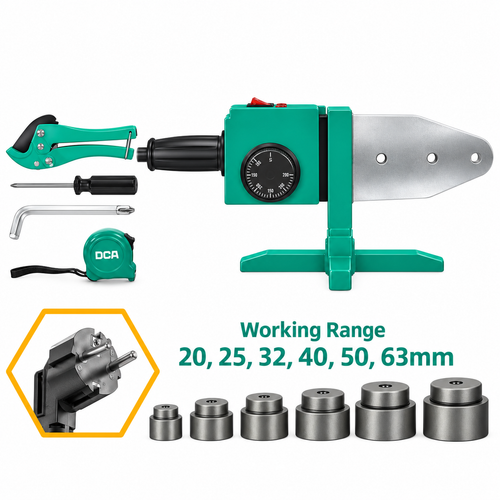 DCA A16C0102 Plastic Tube Welding / Pipe Fusion Welding Machine 2000W