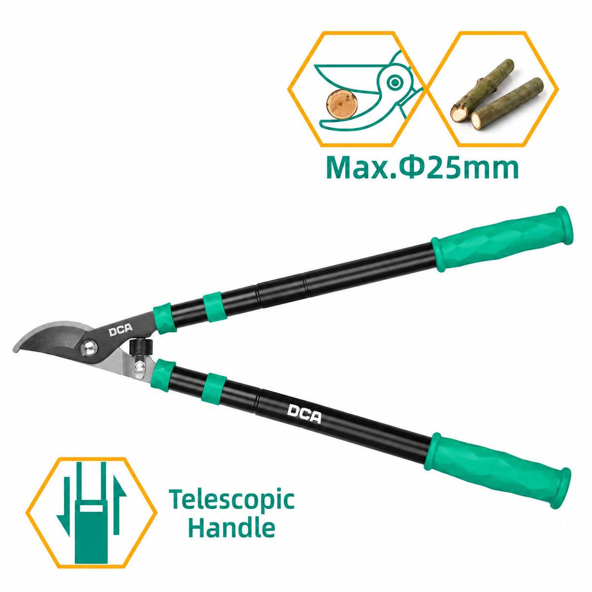 DCA A23A0202 Telescopic Lopper 37"