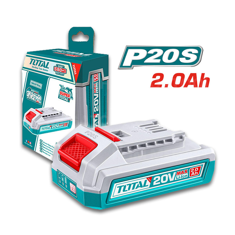 Total TFBLI20011 20V Lithium Ion Battery 2.0Ah - ToolsSavvy.ph