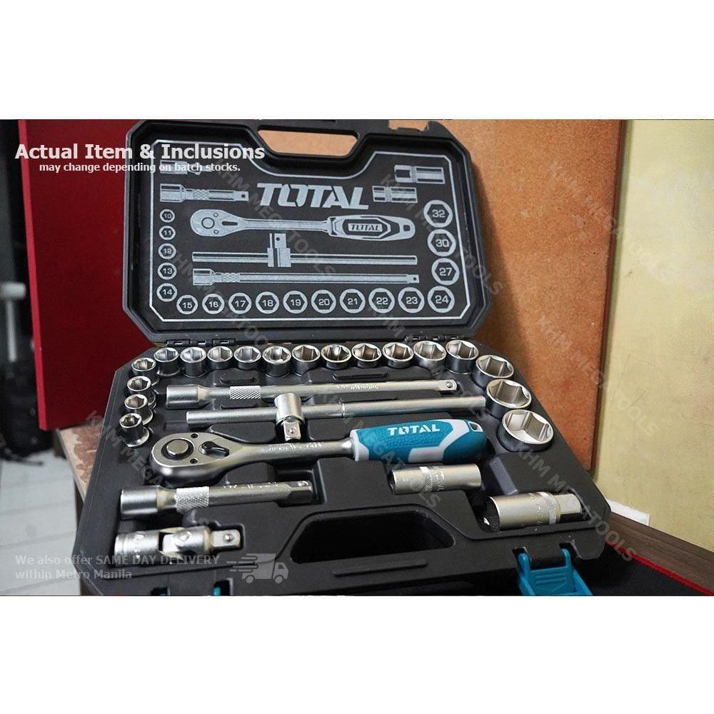 Total THT121251 25pcs Socket Wrench Set 1/2" Drive Secondary image