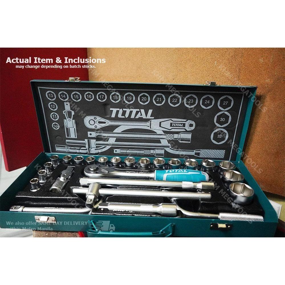 Total THT141253 24pcs Socket Wrench Set 1/2" Drive Secondary image