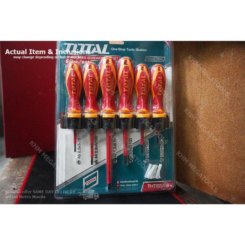 Total THTIS566 6pcs VDE Insulated Screwdriver Set Secondary image