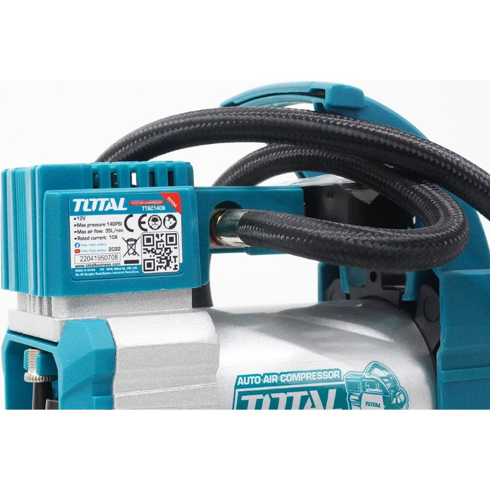 Total TTAC1406 12V Cordless Inflator with Light - ToolsSavvy.ph