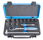 Unior 190BI6P Socket Wrench Set 1/2" Dr.