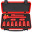 Unior 239VDE6P10 Insulated Socket Wrench Set 3/8" Dr. 1000V (13 Pcs/Set)