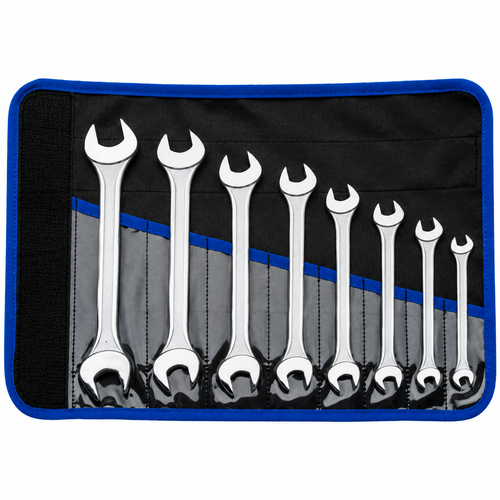 Unior 8 pcs/set Open-End Wrench Set 6–22mm