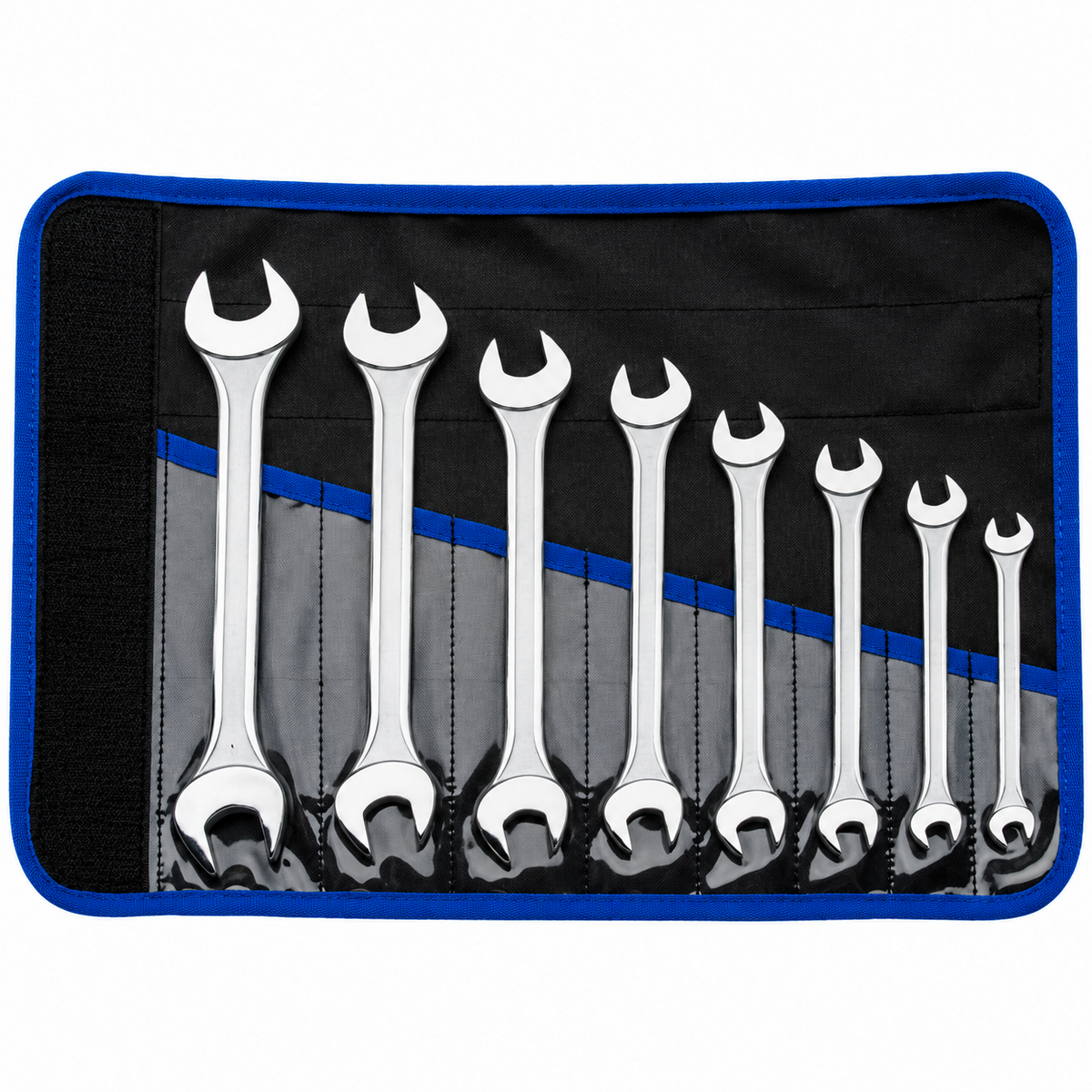 Unior 8 pcs/set Open-End Wrench Set (Eurotool) 6–22mm - ToolsSavvy.ph