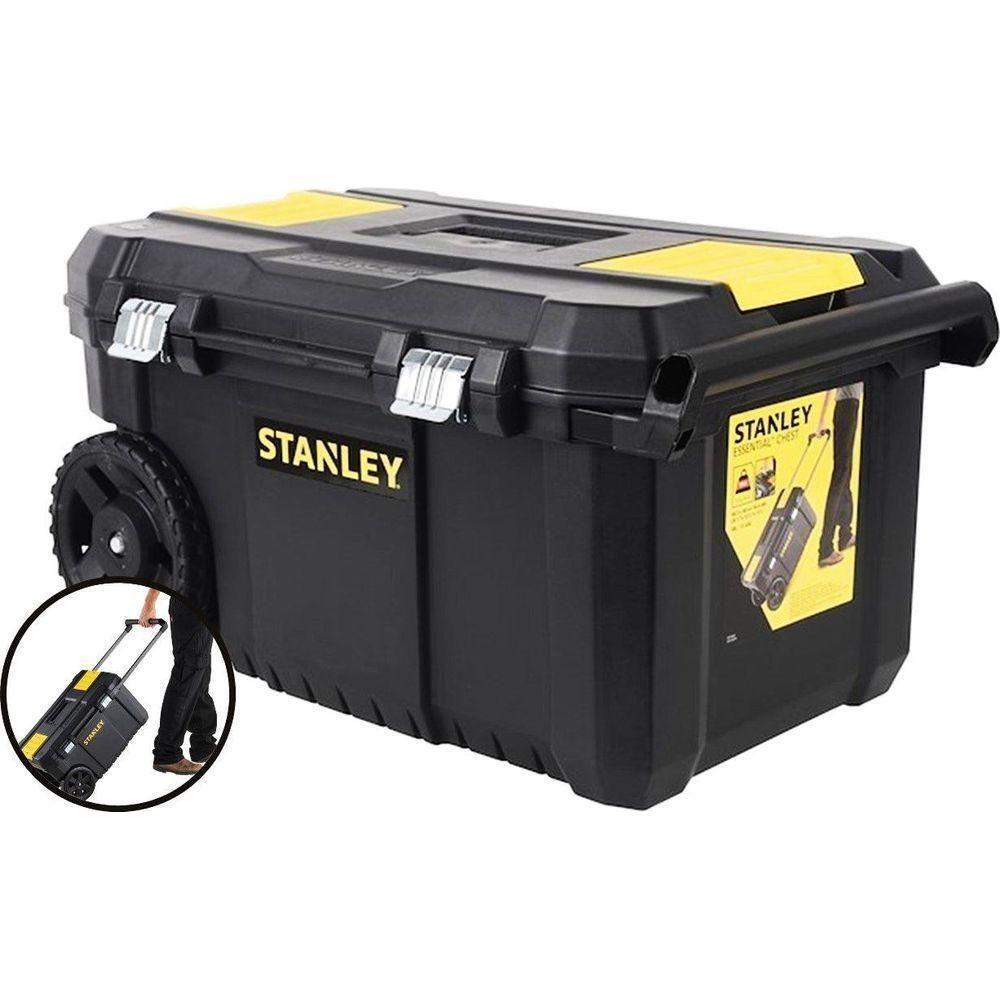 Stanley 80-150 Metal Latch Plastic Tool Box Trolley / Rolling Tool Chest (Essential) - KHM Megatools Corp. Main image