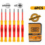 Ingco HKIPSD0601 6pcs Insulated VDE Precision Screwdriver Set - KHM Megatools Corp.