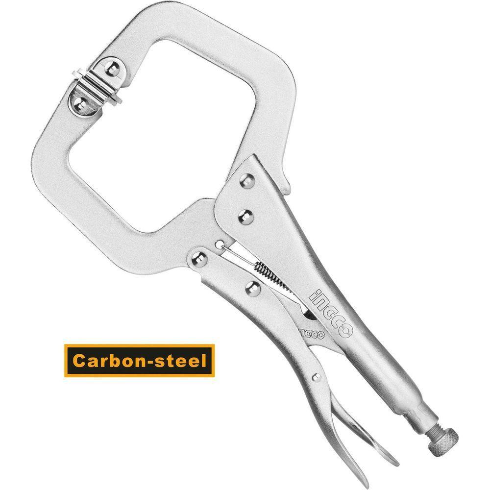 Ingco HCCLW0211 C-Clamp Locking Pliers Vise Grip 11" - KHM Megatools Corp. Main image