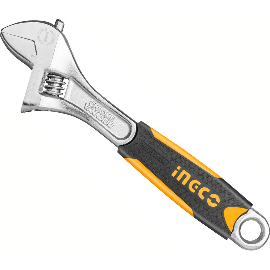 Ingco Adjustable Wrench Soft Handle - KHM Megatools Corp. Main image