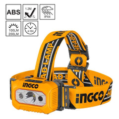 Ingco HHL013AAA8 Head Lamp / Light 200 lumens (AAA) - KHM Megatools Corp.