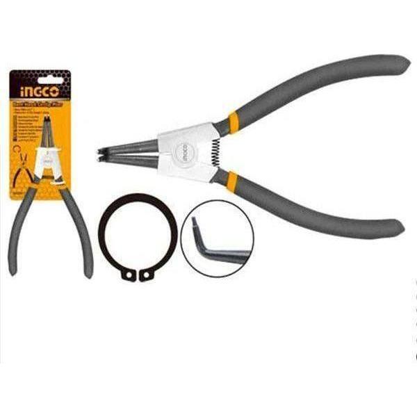 Ingco HCCP011751 Circlip Pliers 7" (Bent Head External) - KHM Megatools Corp. Main image