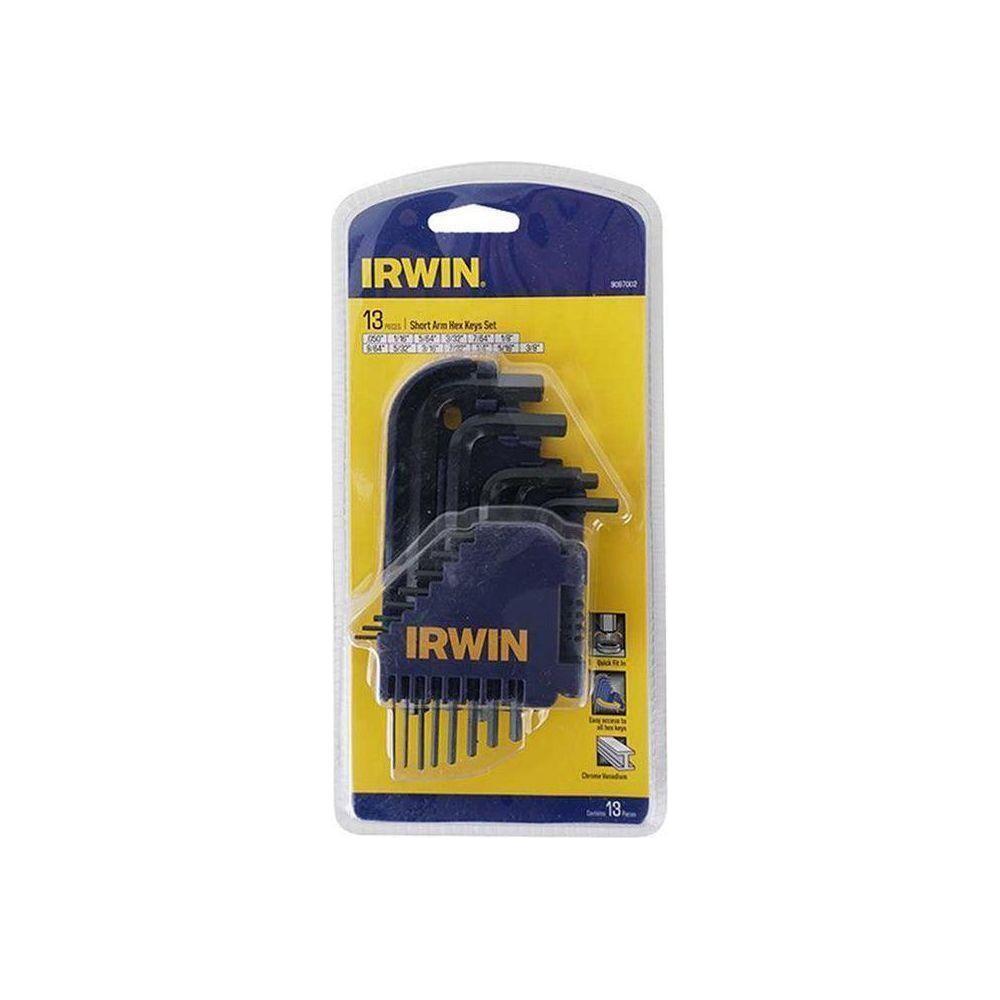 Irwin T9097002 Hexagonal Allen Wrench Set 13pcs [Short] (Inch) | Irwin by KHM Megatools Corp. Main image