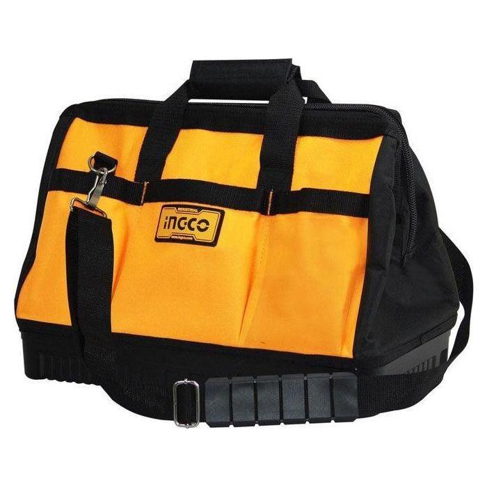 Ingco HTBG07 16-Pocket Big Egg Opening Style Tool Bag 16" - KHM Megatools Corp. Main image