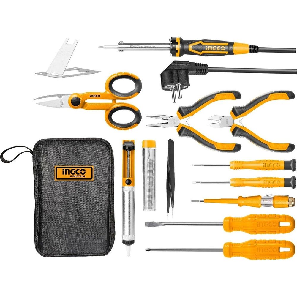 Ingco HKTTS0131 13pcs Telecom Hand Tools Set - KHM Megatools Corp.