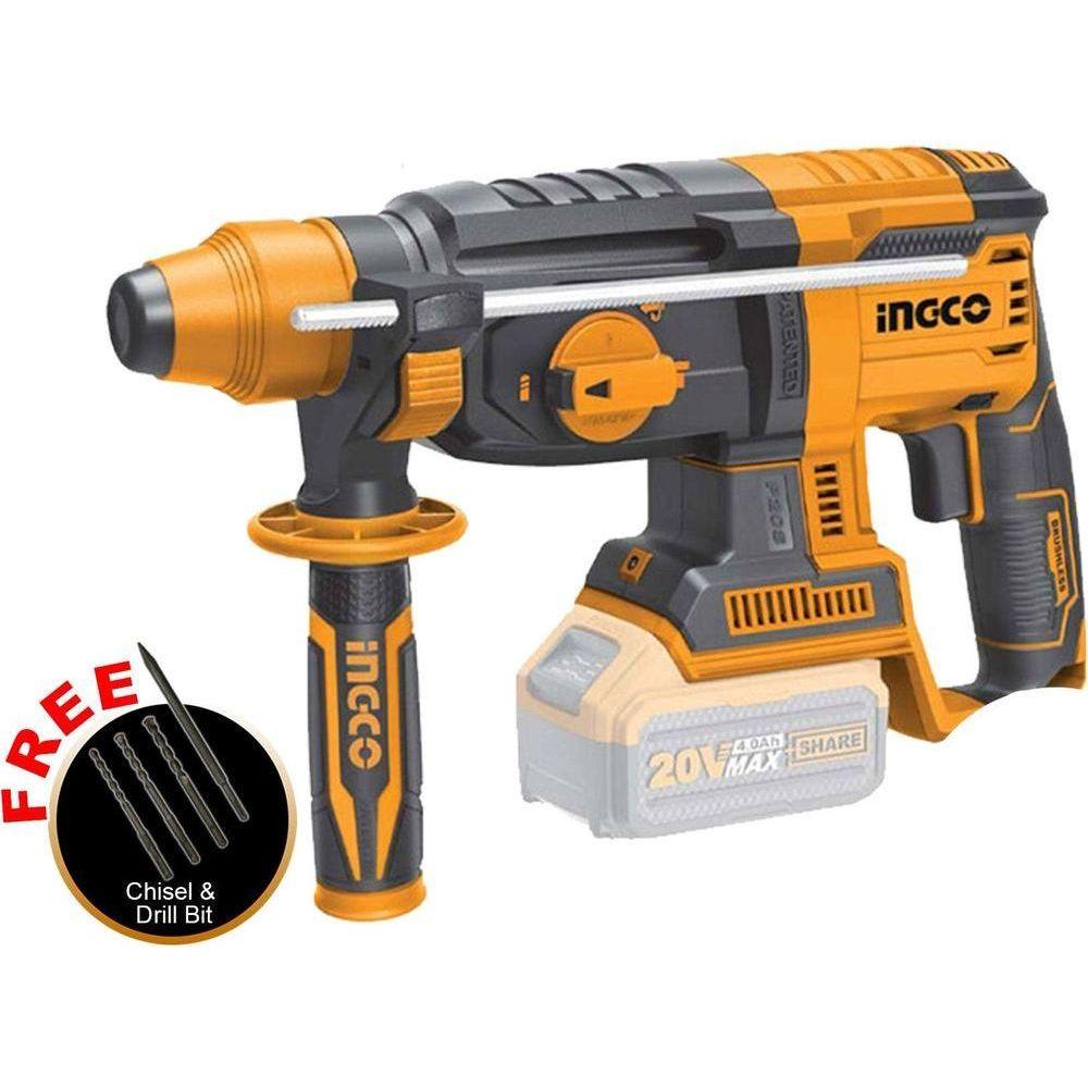 Ingco CRHLI20228 20V Cordless Li-Ion Rotary Hammer - KHM Megatools Corp. Main image