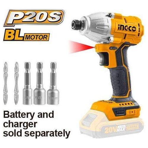 Ingco CIRLI20030 20V Cordless Li-Ion Impact Driver 20V - KHM Megatools Corp. Main image