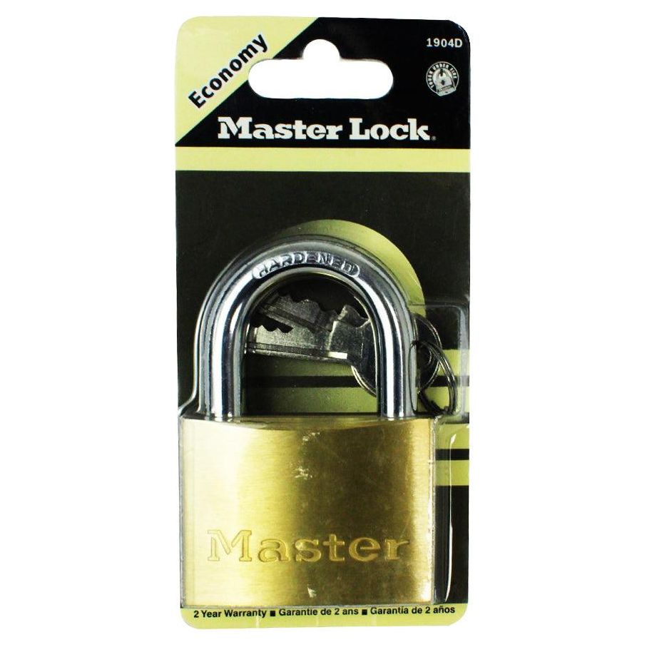 MasterLock ECO Solid Brass Padlock Short Shackle Secondary image
