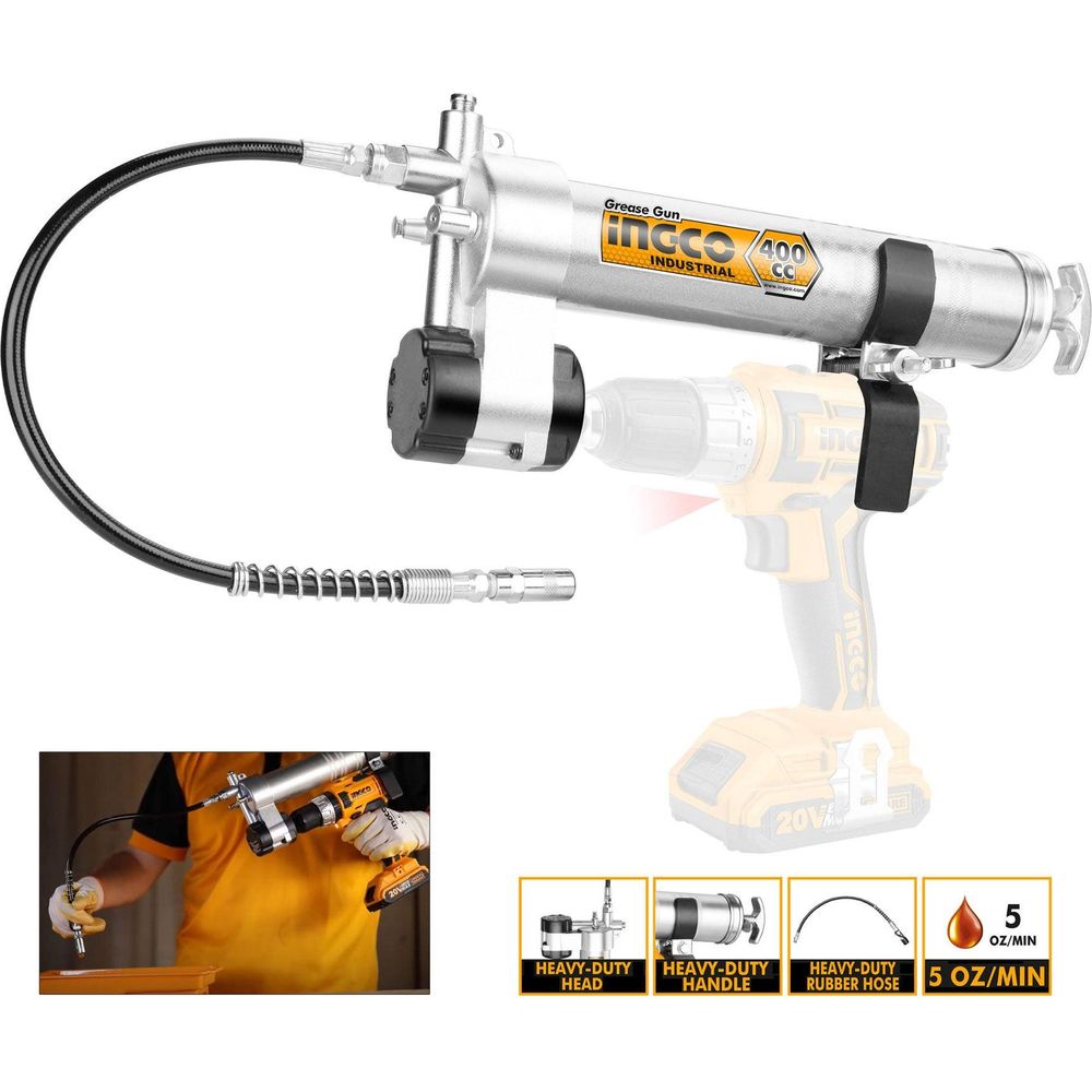 Ingco CGULI2001 Grease Gun Attachment - KHM Megatools Corp.