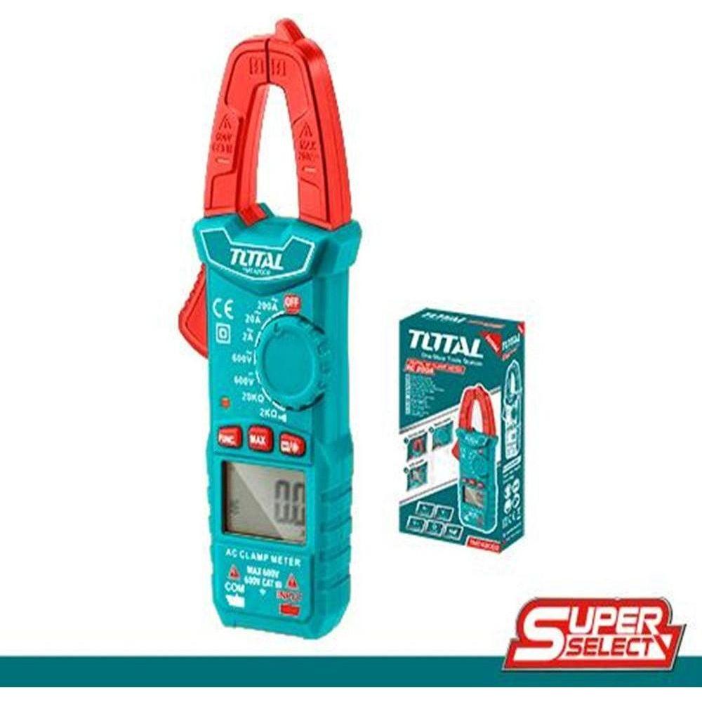Total TMT42002 Digital AC Clamp Meter / Tester (SS) - KHM Megatools Corp. Main image