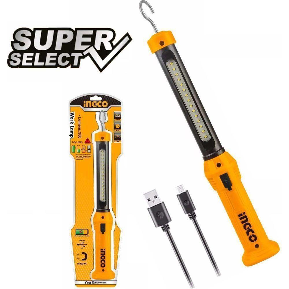 Ingco HWLI35261 Work Lamp Light (SS) 300 lumens - KHM Megatools Corp. Main image