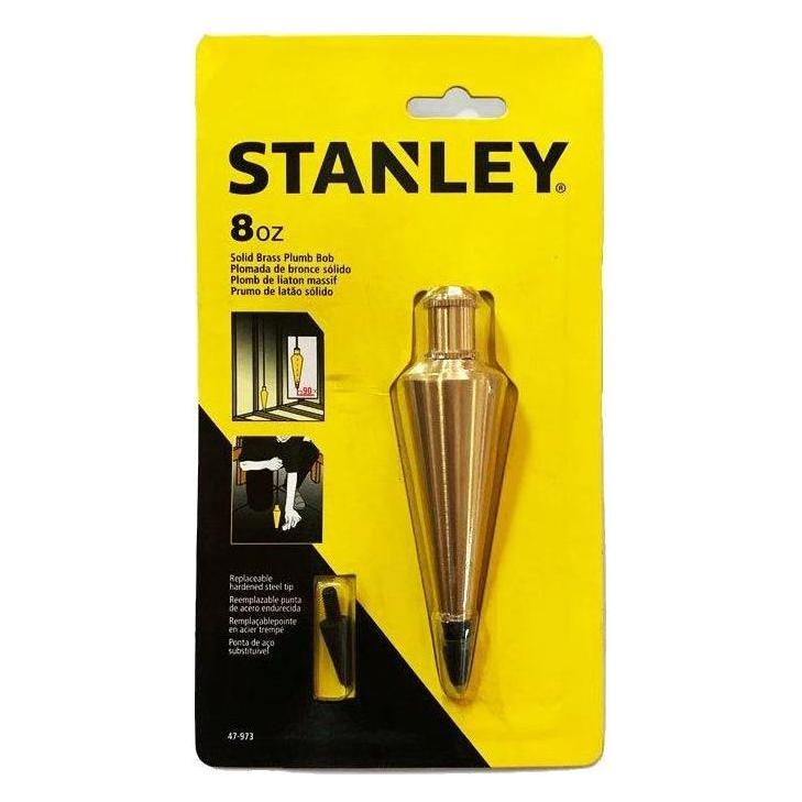 Stanley Solid Brass Plumb Bob Level (Hulog) | Stanley by KHM Megatools Corp. Main image