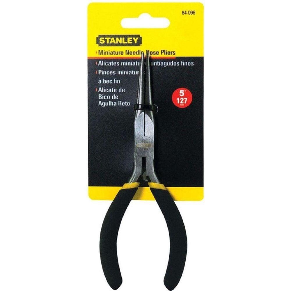 Stanley 84-096 Mini - Miniature Needle Nose Pliers 5" | Stanley by KHM Megatools Corp. Main image