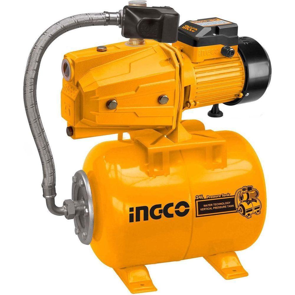 Ingco JPT07508-5 Jet Pump Set 750W 1HP - KHM Megatools Corp. Main image
