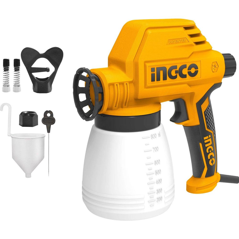 Ingco SPG10082 Electric Paint Spray Gun 100W - KHM Megatools Corp.