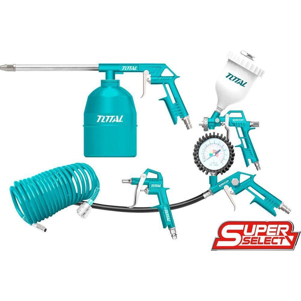 Total TATK053-3 5pcs Pneumatic / Air Tool Set | Total by KHM Megatools Corp. Main image