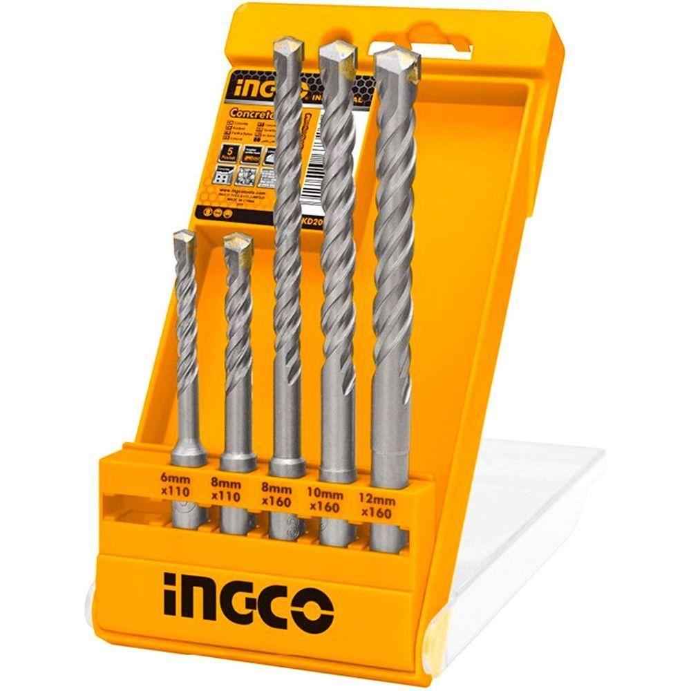 Ingco AKD2052 SDS PLUS Drill Bits Set - KHM Megatools Corp. Main image
