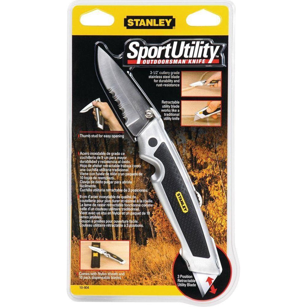 Stanley 10-804 Outdoorsman Utlity Cutter Knife | Stanley by KHM Megatools Corp. Main image