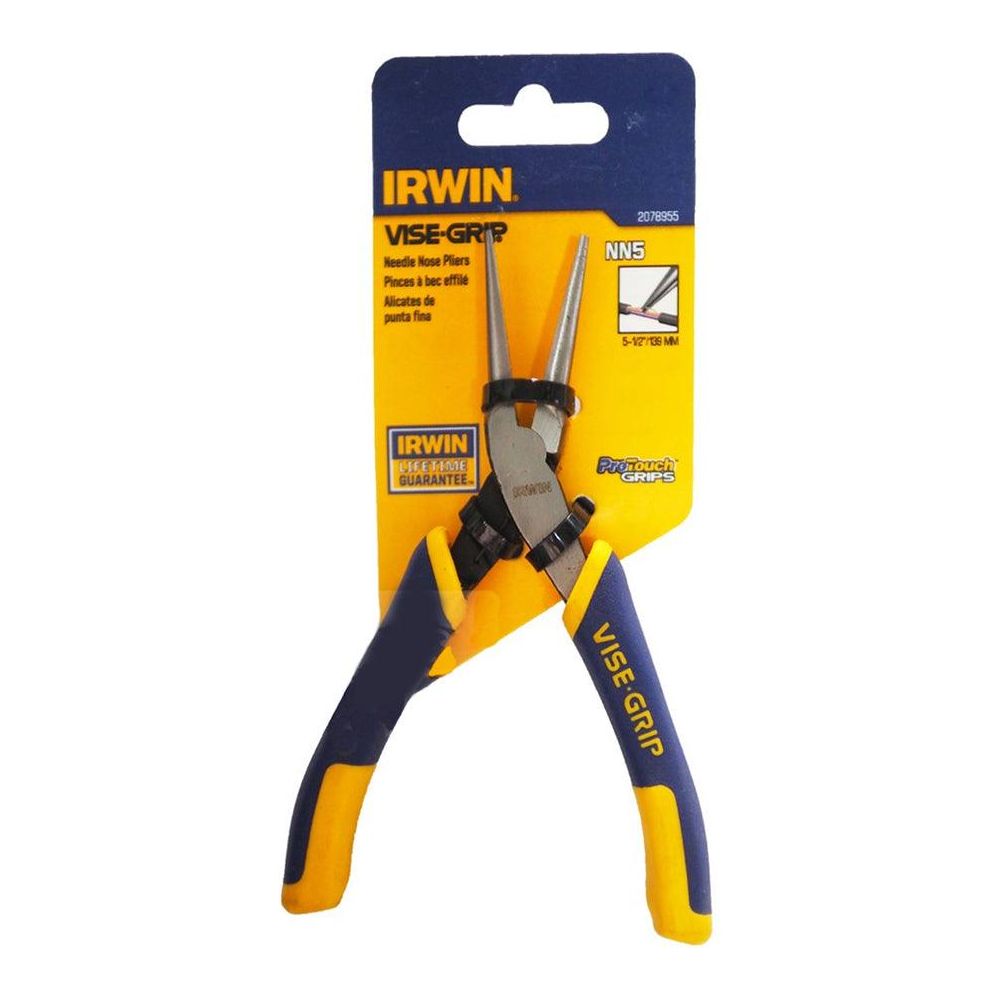 Irwin T2078955 Mini Needle Nose Pliers 5-1/2" | Irwin by KHM Megatools Corp.