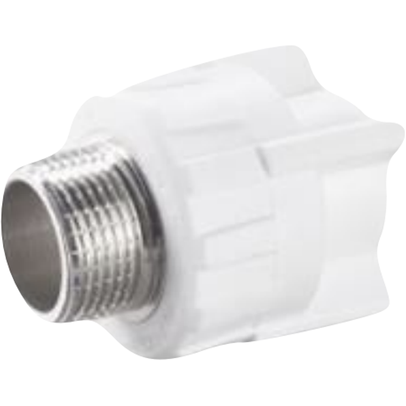 Hetek PPR Elbow-Adaptor (Male) | Hetek by KHM Megatools Corp. Main image