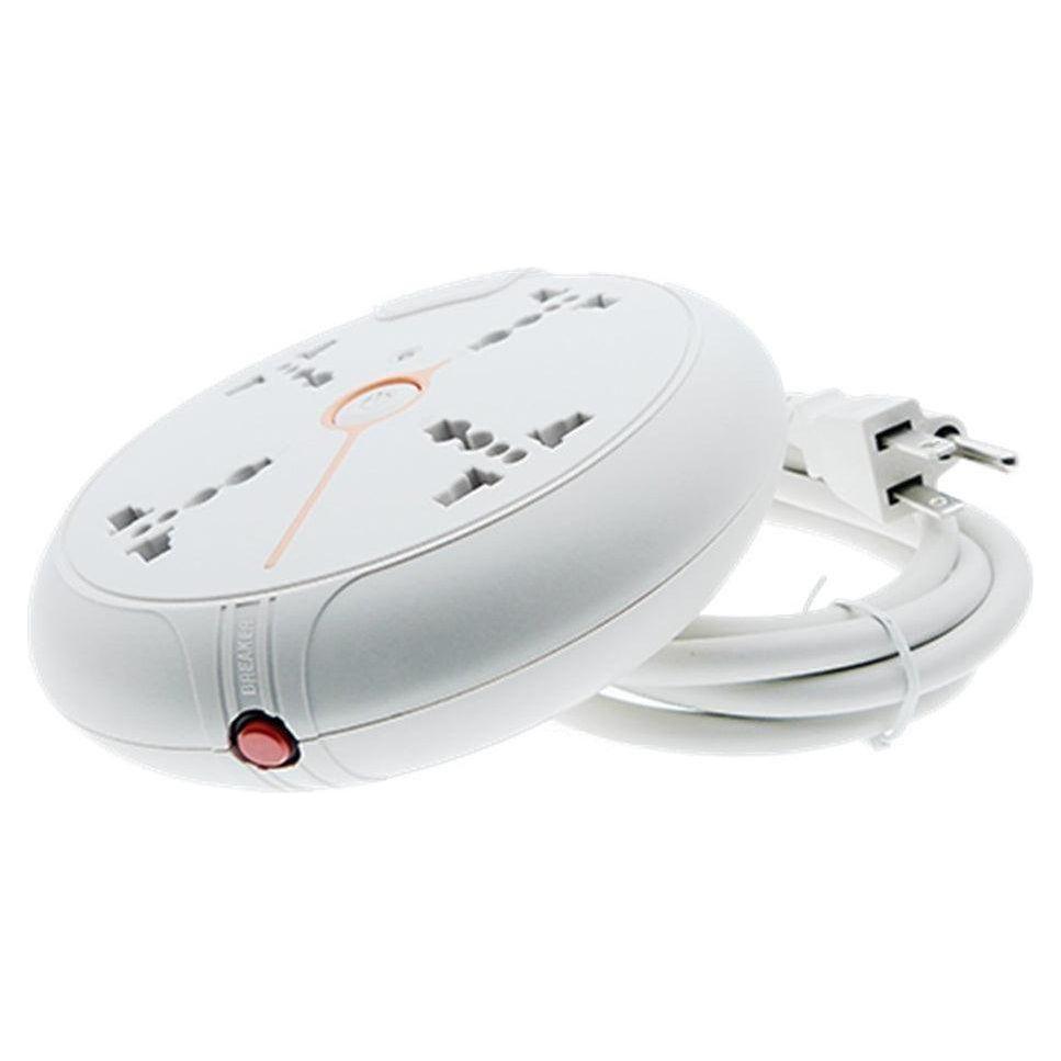 Omni WEU-004 Universal Disc Extension Cord 4-Gang with Switch | Omni by KHM Megatools Corp. Main image