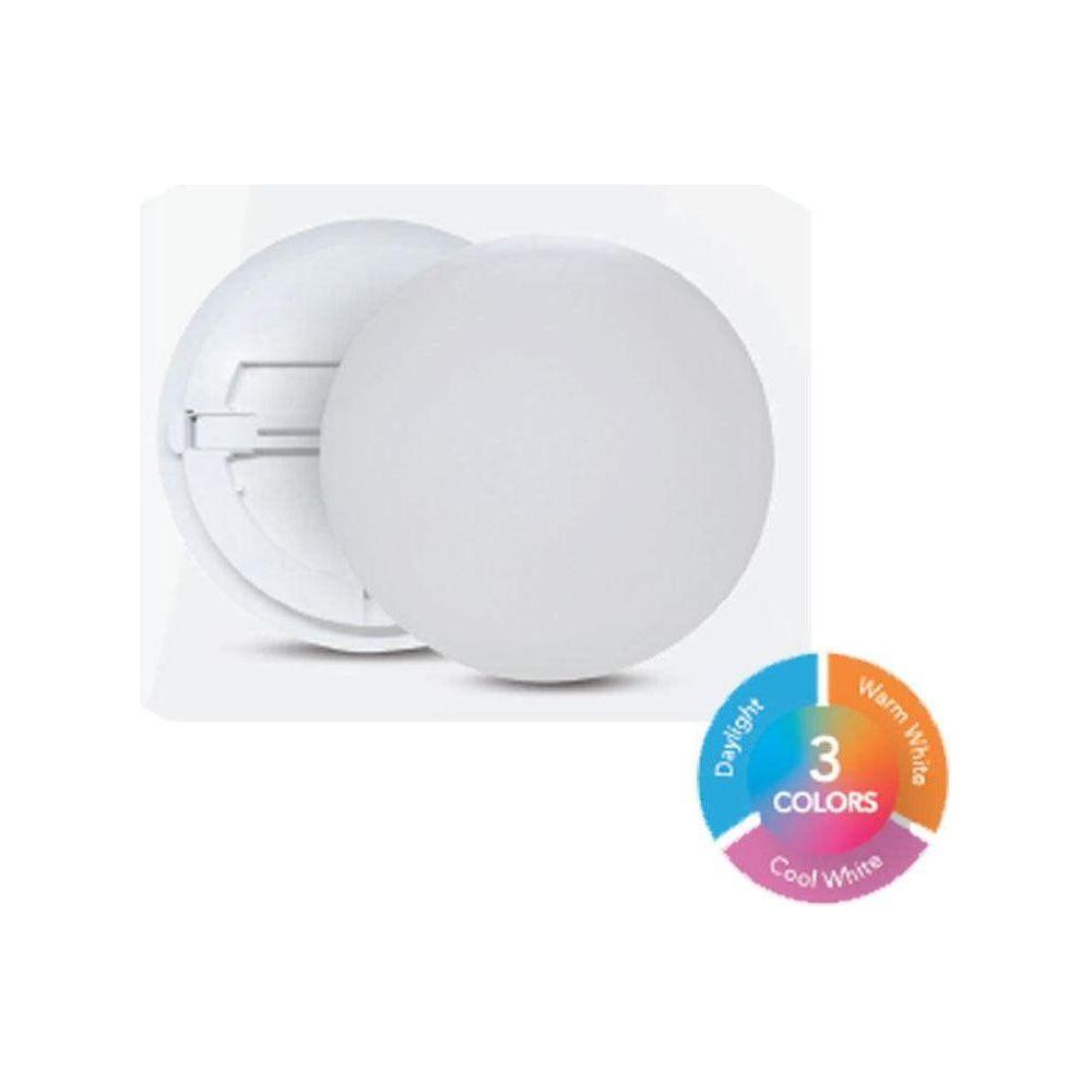 Omni Tricolor LED Surface Type Ceiling Lamp Light (Circle) - KHM Megatools Corp. Main image