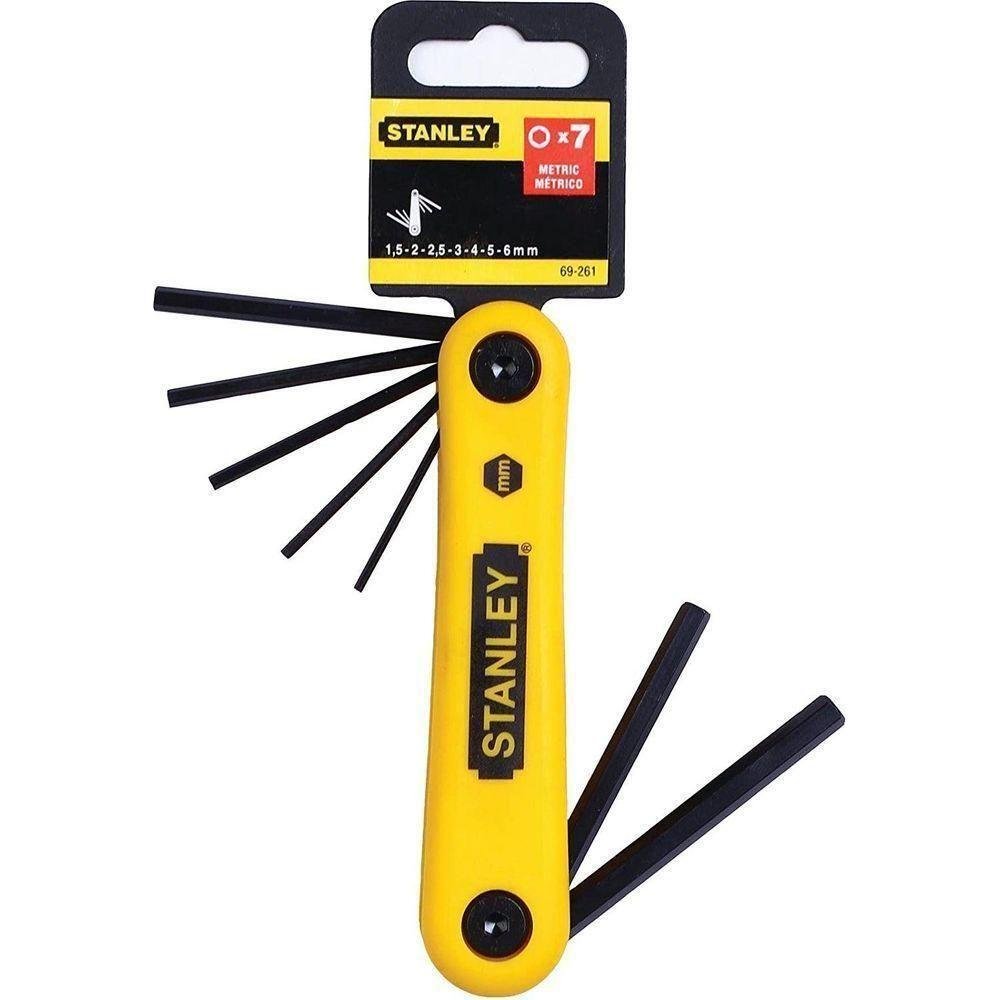 Stanley Hexagonal Allen Wrench Set (Folding Type) | Stanley by KHM Megatools Corp. Main image