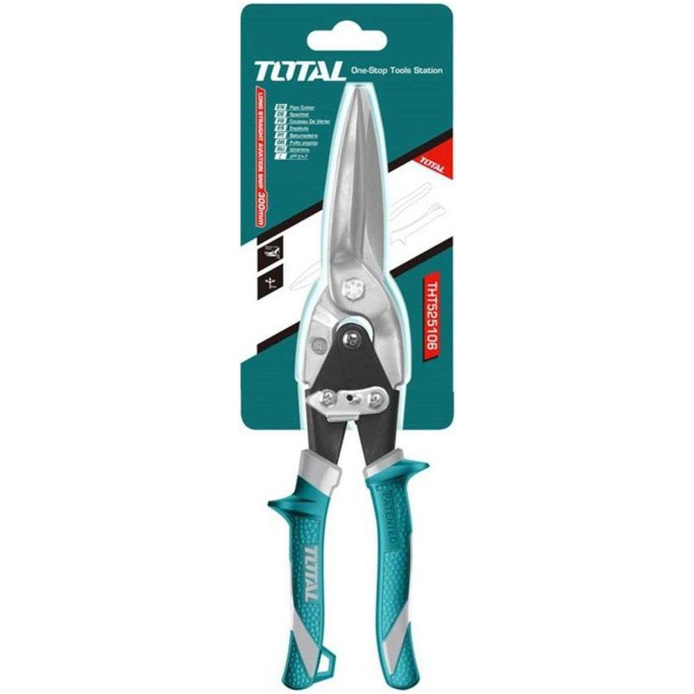Total THT525106 Long Straight Aviation Snips 12" | Total by KHM Megatools Corp. Main image