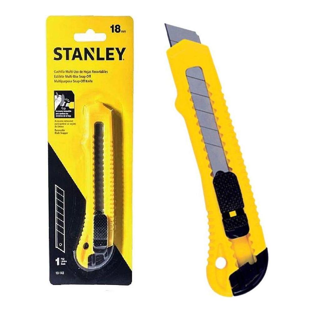 Stanley 10-143 Basic Snap Off Cutter Knife 18mm | Stanley by KHM Megatools Corp. Main image