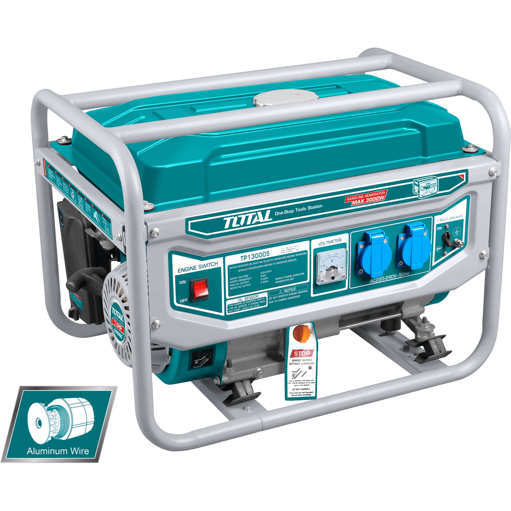 Total TP130005-5 Gasoline Generator 3KW | Total by KHM Megatools Corp. Main image