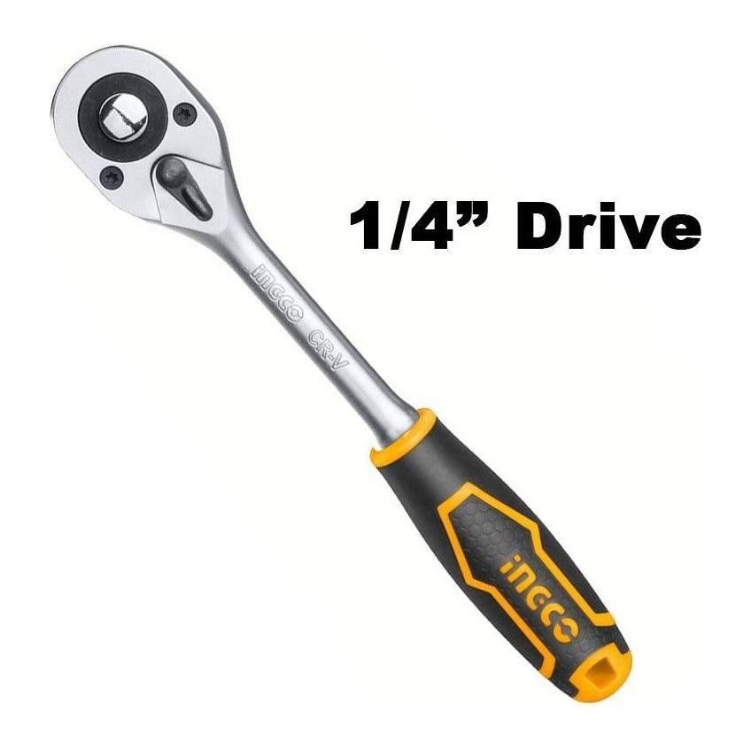 Ingco HRTH0814 Ratchet Wrench 1/4" - KHM Megatools Corp. Main image