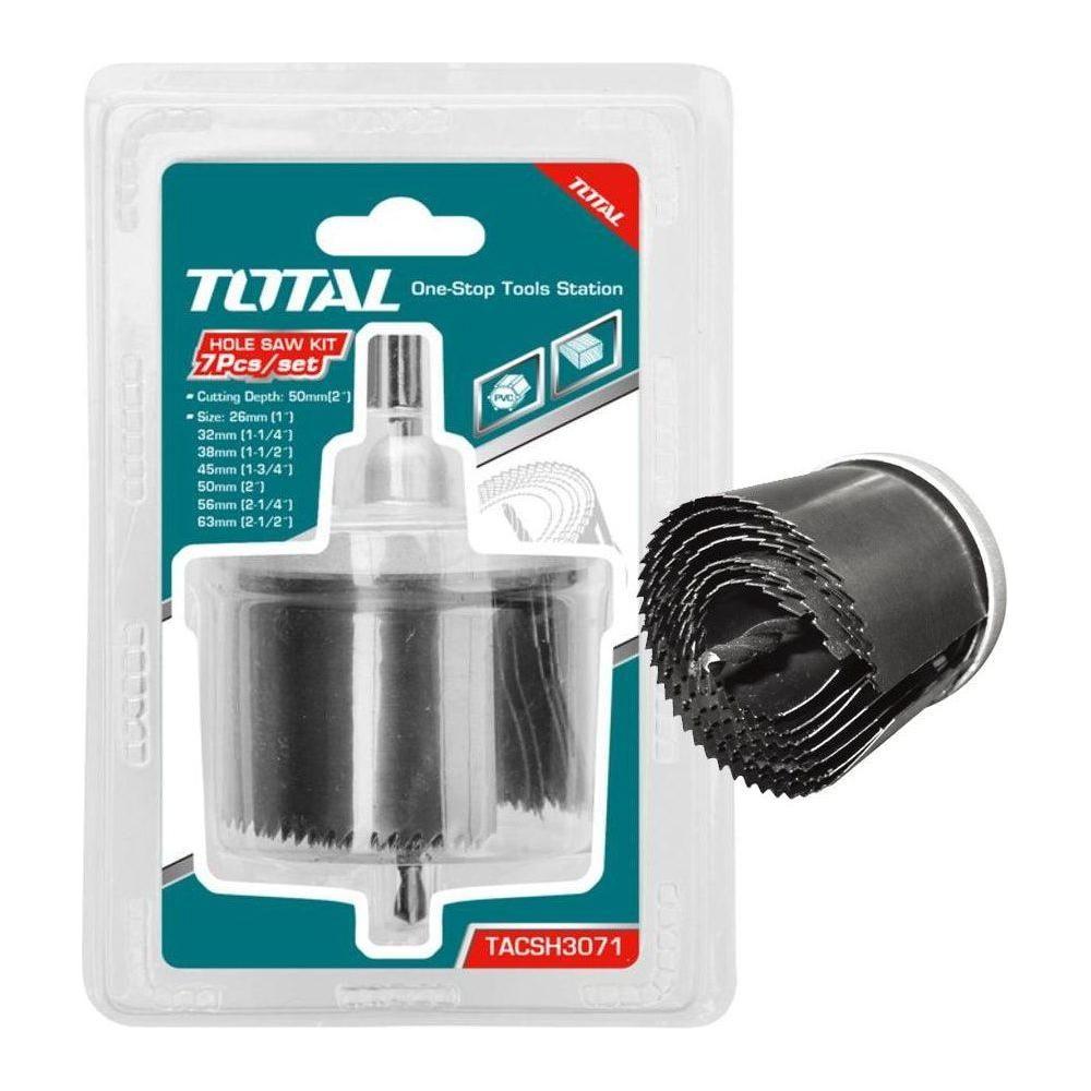 Total TACSH3071 Hole Saw Drill Bit Set | Total by KHM Megatools Corp. Main image