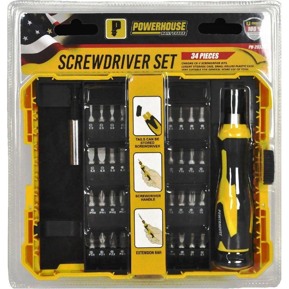 Powerhouse PH-2932D Multi-Bit Screwdriver Set | Powerhouse by KHM Megatools Corp. Main image