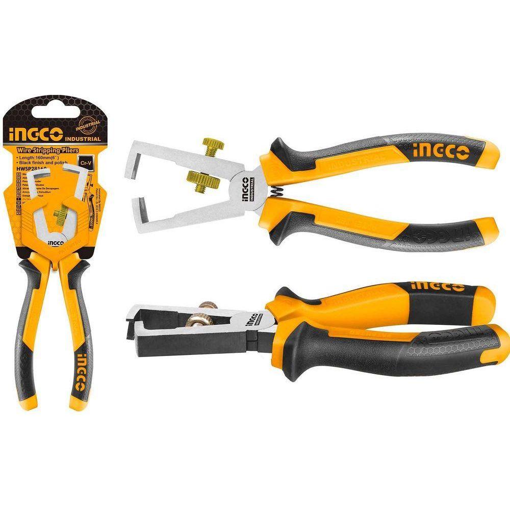 Ingco HWSP28160 Wire Stripping Pliers 6" - KHM Megatools Corp. Main image