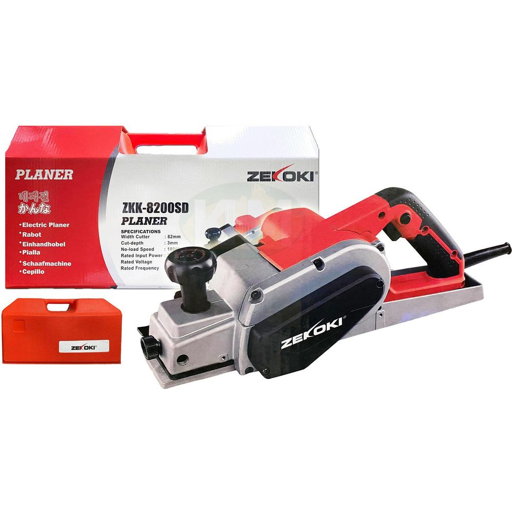 Zekoki ZKK-8200SD Wood Planer with Case | Zekoki by KHM Megatools Corp.